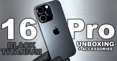 iPhone 16 Pro Black Titanium Unboxing 256 GB and First Impressions! + Accessories! Aesthetic ASMR