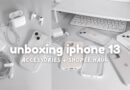 unboxing iphone 13 accessories ✧˖°. + shopee haul, aesthetic, minimalist