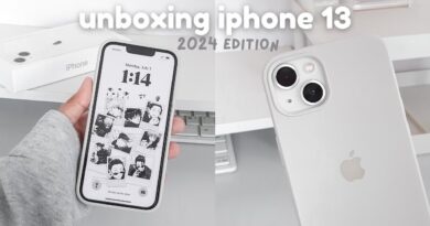 iphone 13 starlight unboxing📦2024 | camera test + accessories