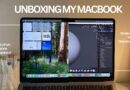 UNBOXING MY MACBOOK AIR M2 AND TRYING BLENDER FOR THE FIRST TIME | CUSTOMISING MY MACBOOK