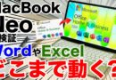 【仕事で使える?】MacでOfficeを本気で検証! ExcelマクロやWord PowerPointも確認【MacBook Neo】