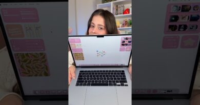 MY MACBOOK AIR SETUP (sky blue 15 inch macbook air)⭐️✨💫 #youtubeshorts #shorts