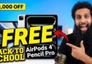Apple Back To School Offer 2026 | MacBook & iPad big discount with free AirPods 4 & Apple Pencil Pro