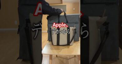 狂ったApple信者のカバン vs 一般人のカバン  #apple #macbook #imac #ライフハック